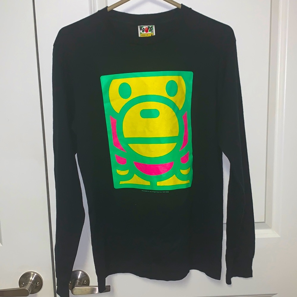 AUTHENTIC BAPE LONG SLEEVE TSHIRT